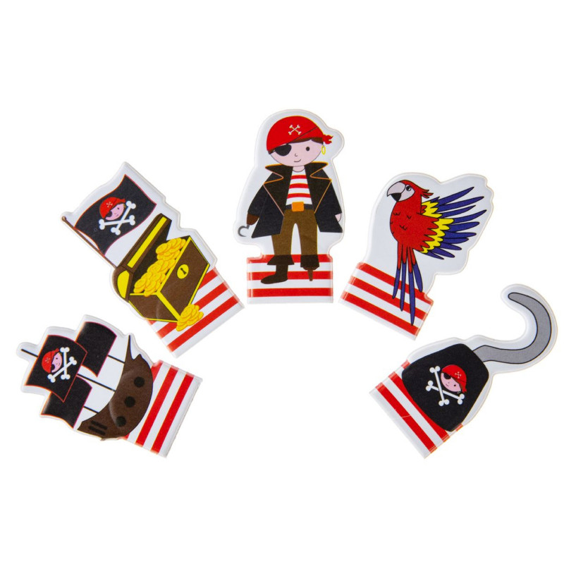 Marionnette de doigt pirate comme détail original