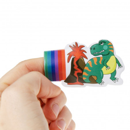 Marionnette de doigt dinosaure comme cadeau original