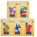 Marionnette de doigt dinosaure comme cadeau original