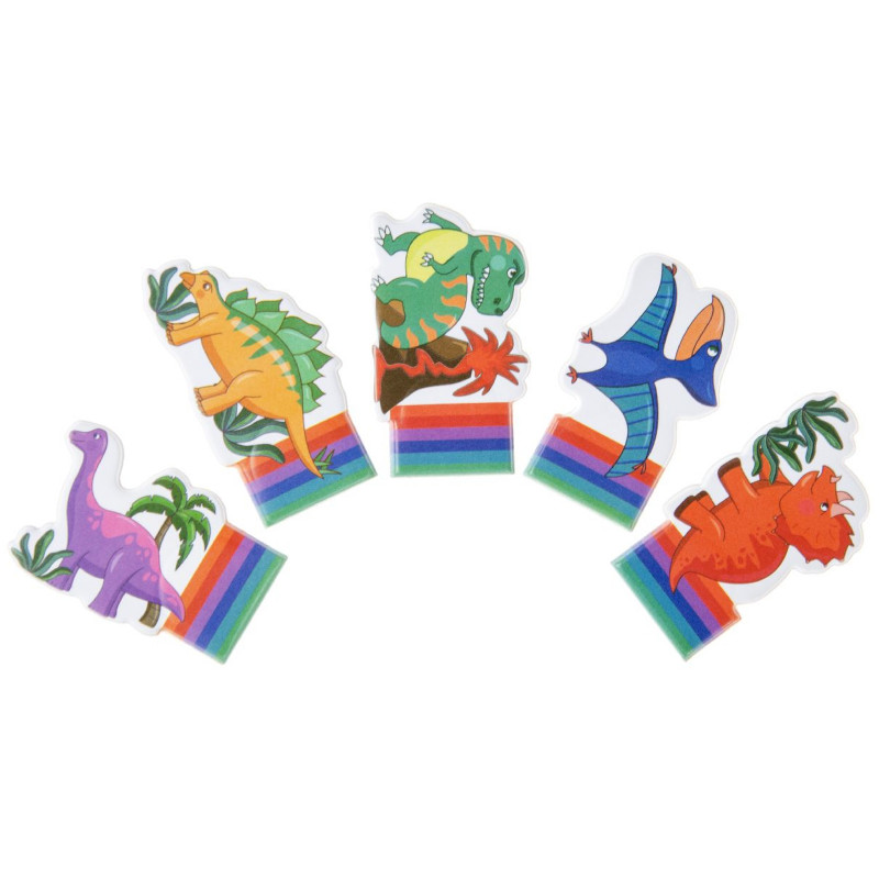 Marionnette de doigt dinosaure comme cadeau original