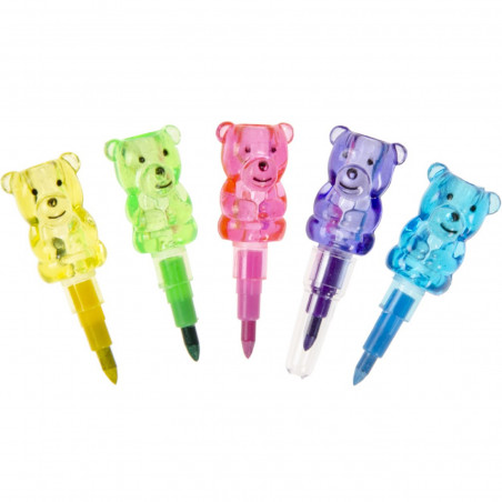 Crayon à colorier ours pour anniversaires communions baptêmes et événements pour enfants