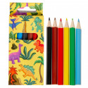 Détails pour enfants scolaires crayons de couleur petits