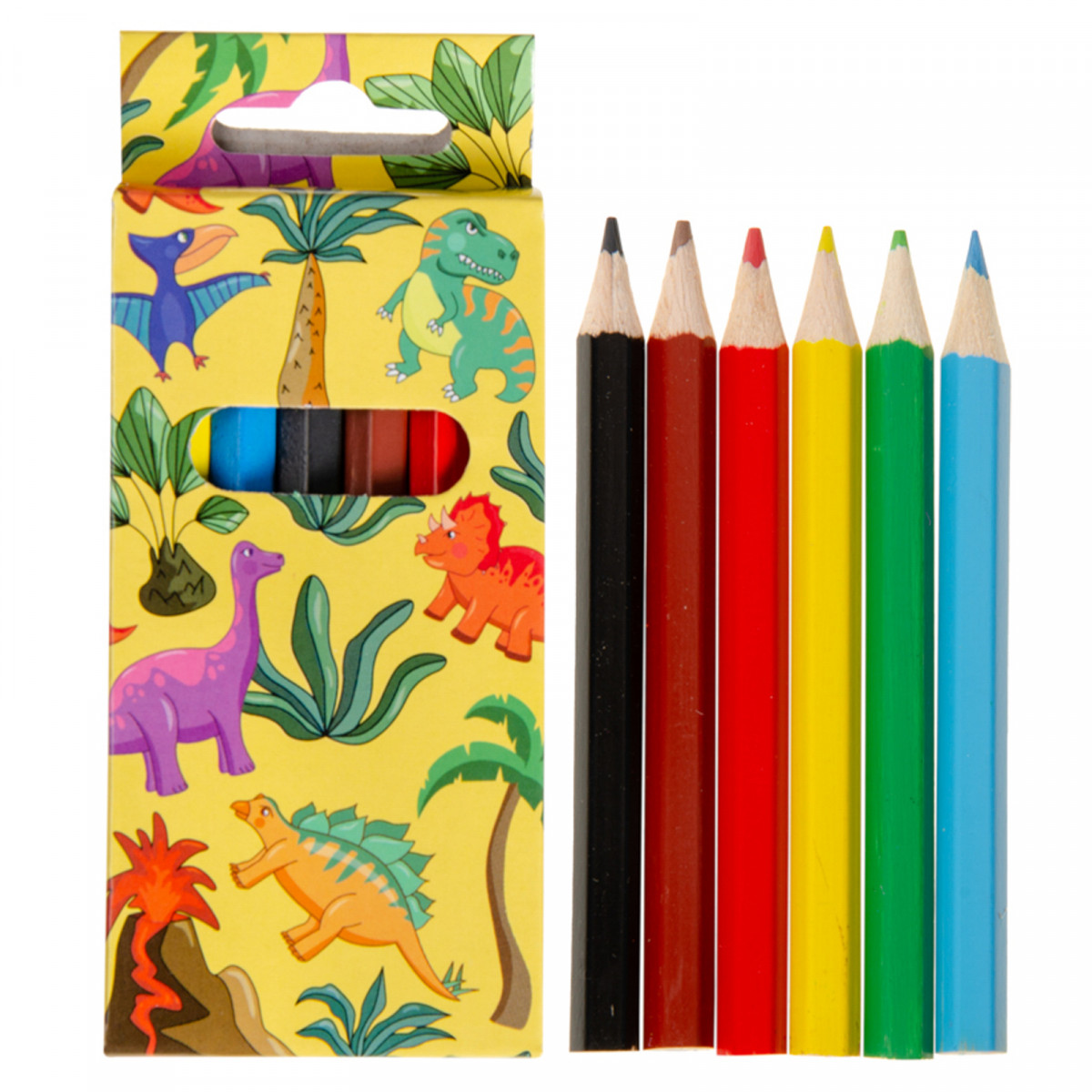 Détails pour enfants scolaires crayons de couleur petits