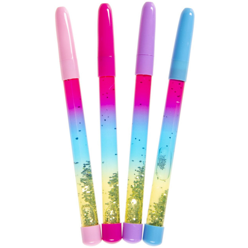 Détails originaux pour enfants stylos à paillettes
