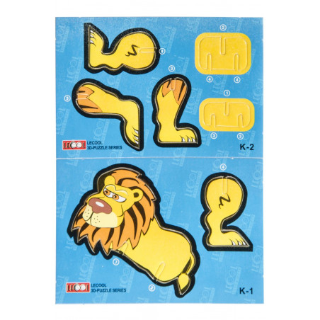 Souvenir pour événements mini puzzle 3d animaux