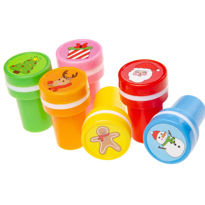 Timbres pour enfants avec motifs de Noël
