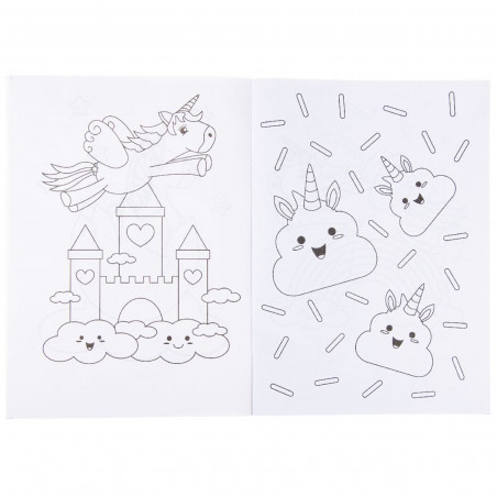Livre de coloriage Licorne