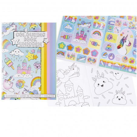 Livre de coloriage Licorne