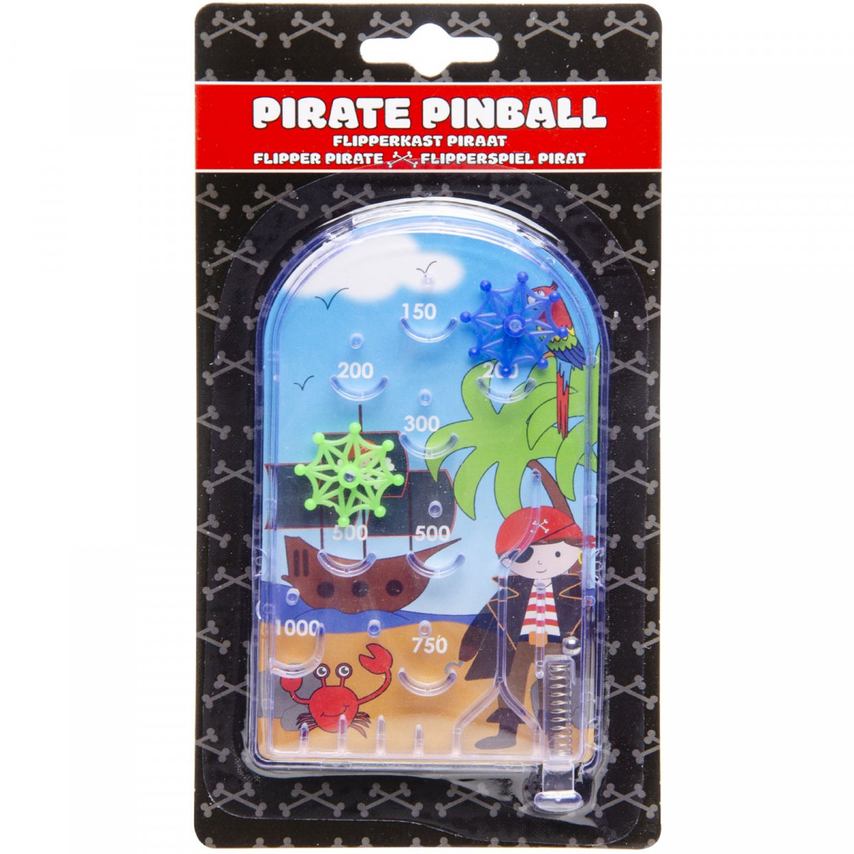 Détails Enfants Mini Jeu de Flipper Pirates