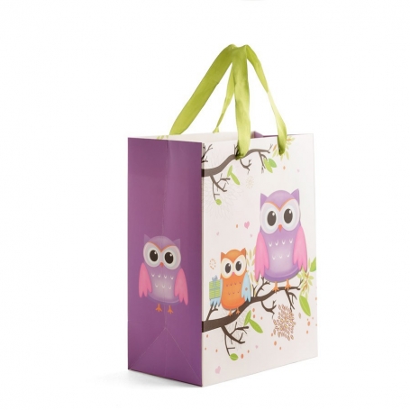Sac avec des hiboux moyen