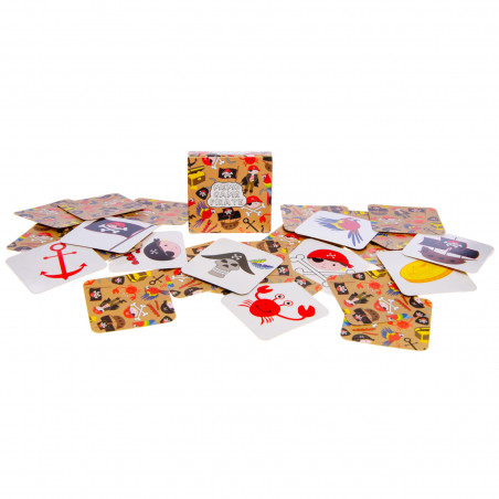 Jeu de Mémoire de Pirates