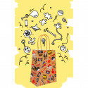 Sac en papier avec des dessins de pirates