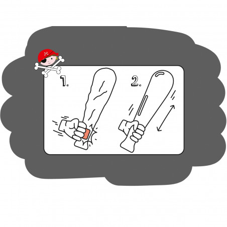 Ballon Autoinflable Pirates