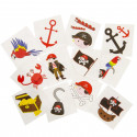 Cadeaux Amusants Enfants Tatouages Pirates Pack 12 Unités