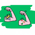 Tatuages de Noël amusants Pack de 12 unités