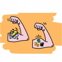 Tattoos pour Halloween Pack 12 Unités