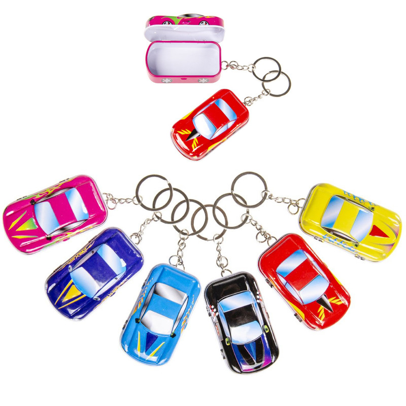 Détails Originaux Porte-clés Boîte Voiture