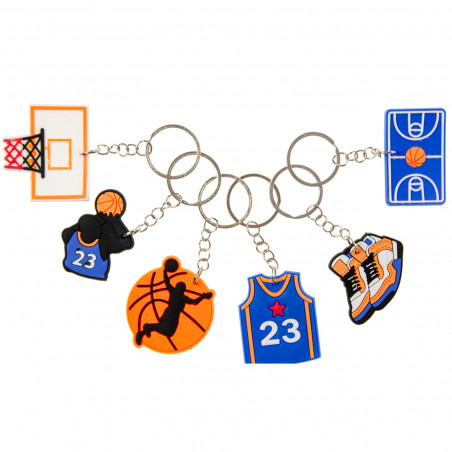 Porte-clés Basketball Assortis
