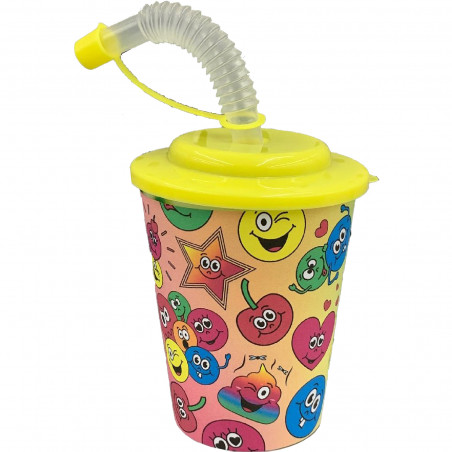 Détails Invités Enfants Sympathiques Verre d\'Émoticons