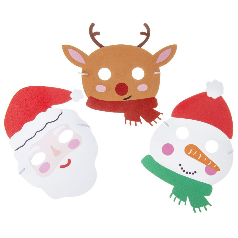 Idées de Noël Masque en Mousse