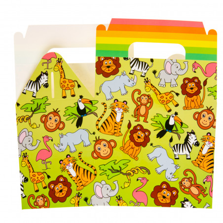 Boîte Piñata pour Bonbons Design Animaux