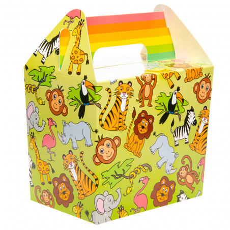 Boîte Piñata pour Bonbons Design Animaux