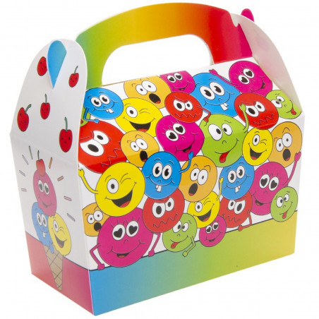 Boîte Enfant Emoji pour Bonbons