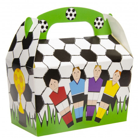 Boîte de design football pour bonbons