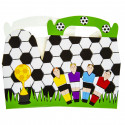 Boîte de design football pour bonbons