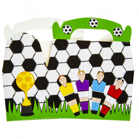 Boîte de design football pour bonbons