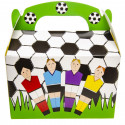 Boîte de design football pour bonbons