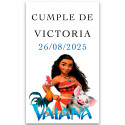 Vaiana Moana avec Sac de Détails pour Enfants