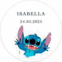 Détails Stitch Bidon Personnalisé dans Sac avec Jouet et Sucette