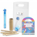 Frozen cadeau enfant livre à colorier avec autocollants bulleur et sucette