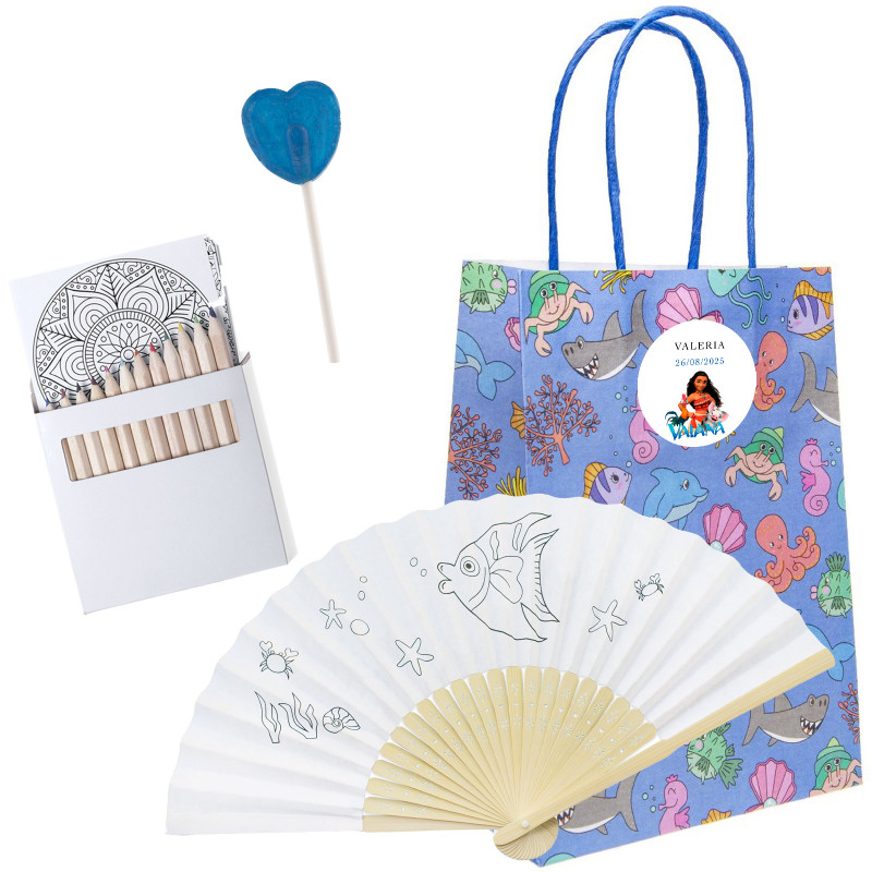 Vaiana moana détail enfant pour fêtes créatives
