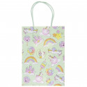 Gabby gato détail enfantin avec sac de licornes et friandises