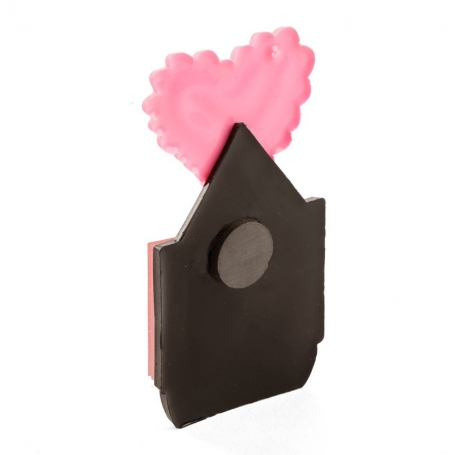 Mini carnet coeur avec aimant