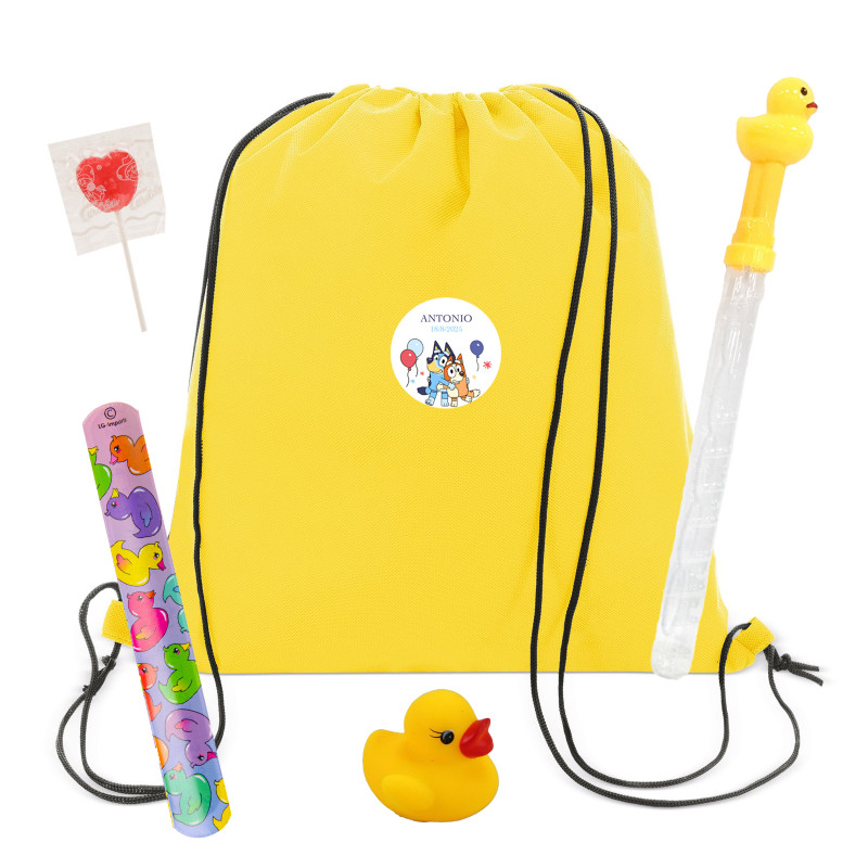 Bluey et Bingo Sac à Dos Enfant avec Détails et Friandises
