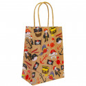 Bluey et Bingo avec un sac et des cadeaux de pirates