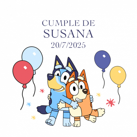 Bluey et Bingo Souvenirs d'Enfance Anniversaires et Événements