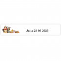 Adhésif personnalisé Pandilla Disney 5x1cm pour décorer