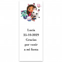 Gabby Gato autocollant personnalisé avec design exclusif 5x13cm