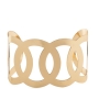 Bracelet doré ajouré pour femme Élégance et style moderne