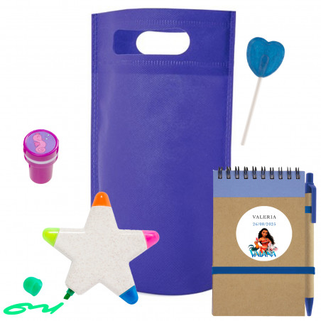Vaiana Moana cadeaux papeterie pour invités enfants
