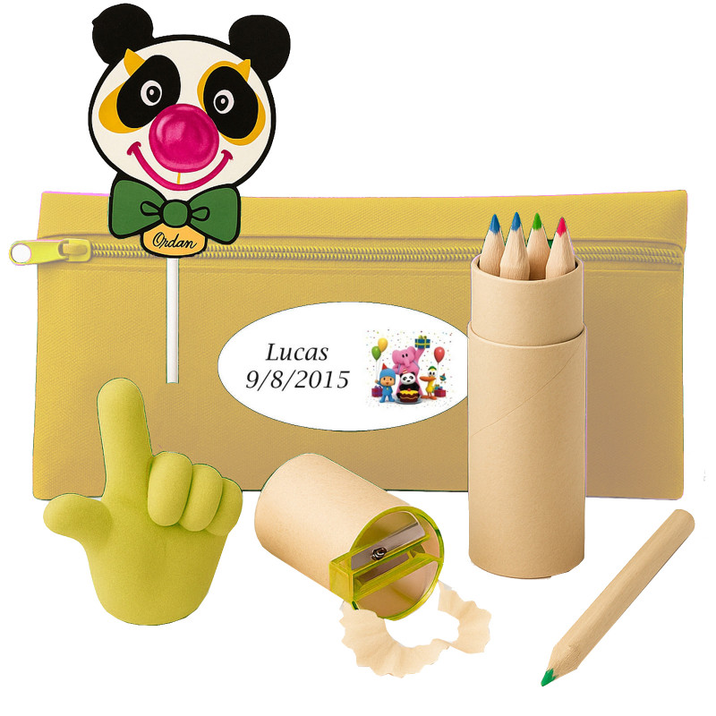 Détails Anniversaire Pocoyo avec Étui, Accessoires et Chupa Chups