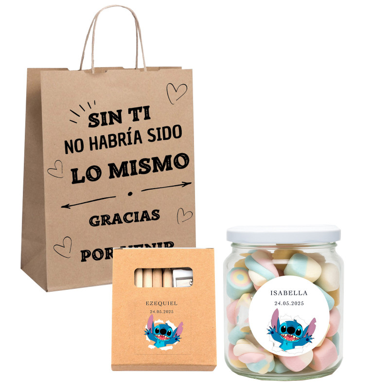 Stich cadeau personnalisé pour enfants pour événements