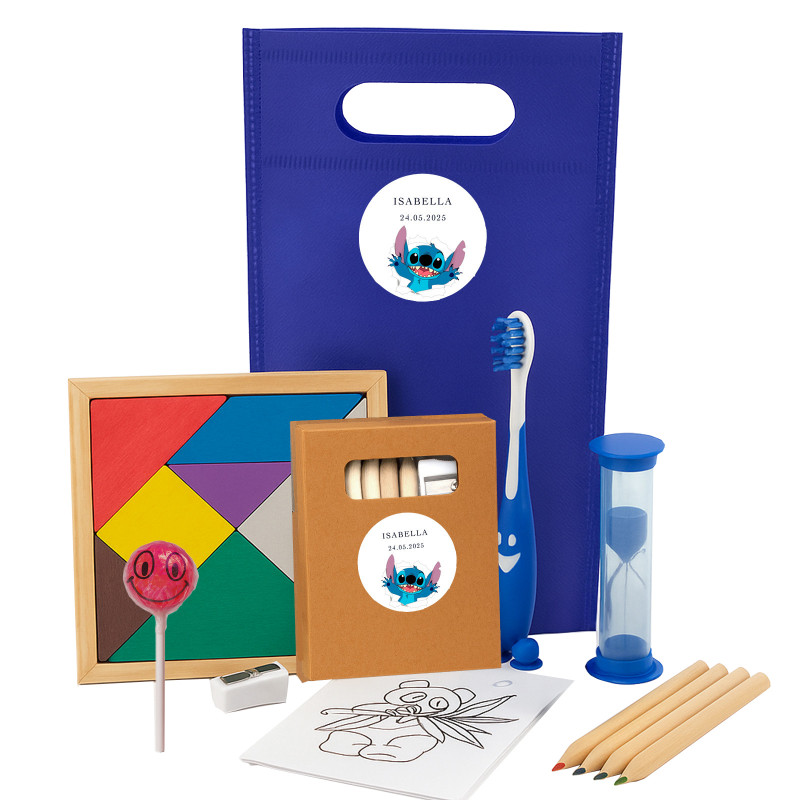 Stitch pack détails pour invités enfants éducatifs