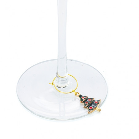 Set de 6 cerceaux de Noël pour verres