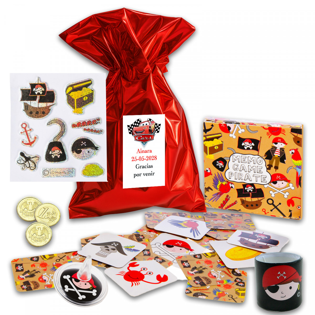 Voitures pack de cadeaux pour enfants pour événements