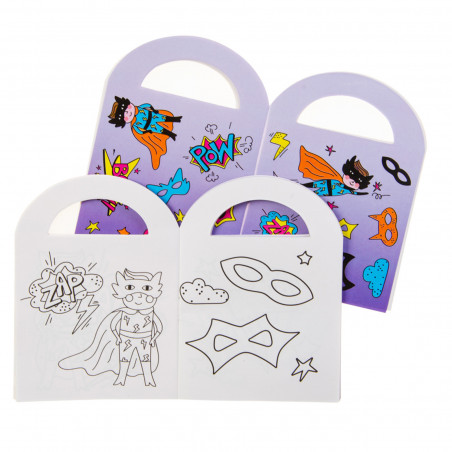Disney livre de coloriage avec autocollants crayons et pica pica personnalisé